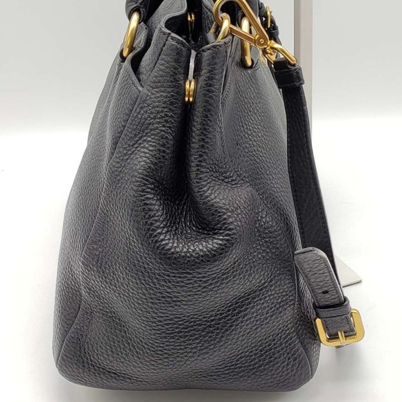 100% Authentic Prada Black Shoulder Bag - Picture 3 of 16